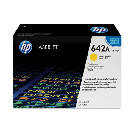 Hp 642A-CB402A Sarı Orijinal Toner