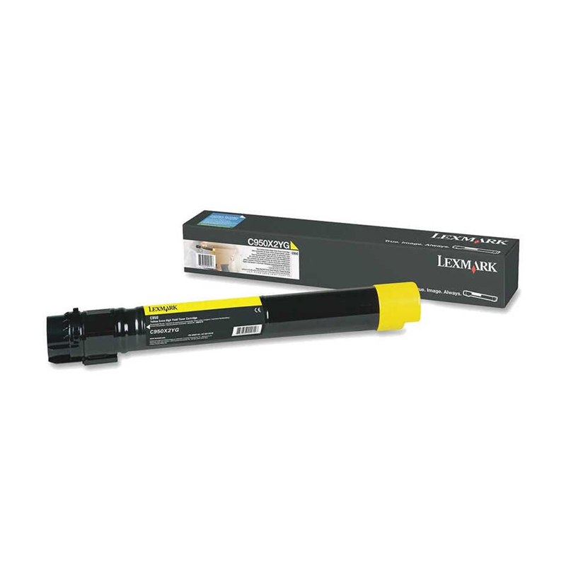Lexmark C950-C950X2YG Sarı Orijinal Toner